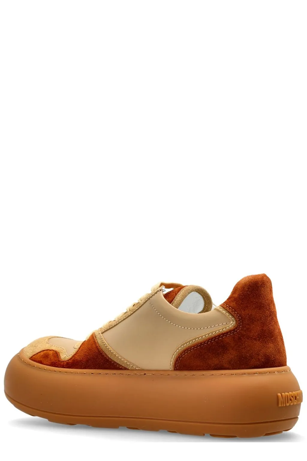 Moschino Platform Lace Up Sneakers