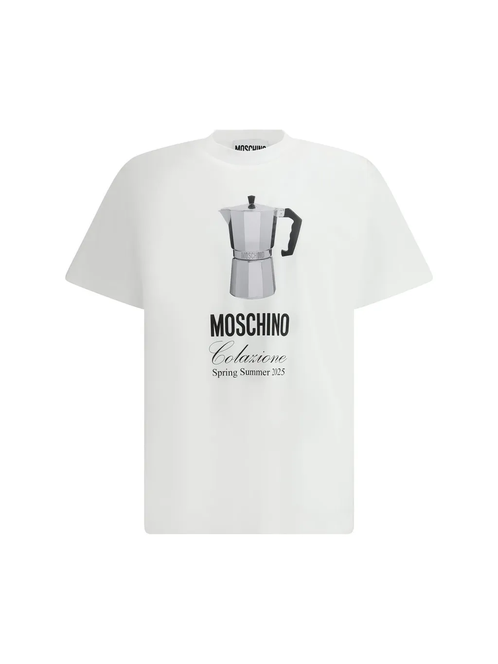 Moschino Graphic Printed Crewneck T-Shirt