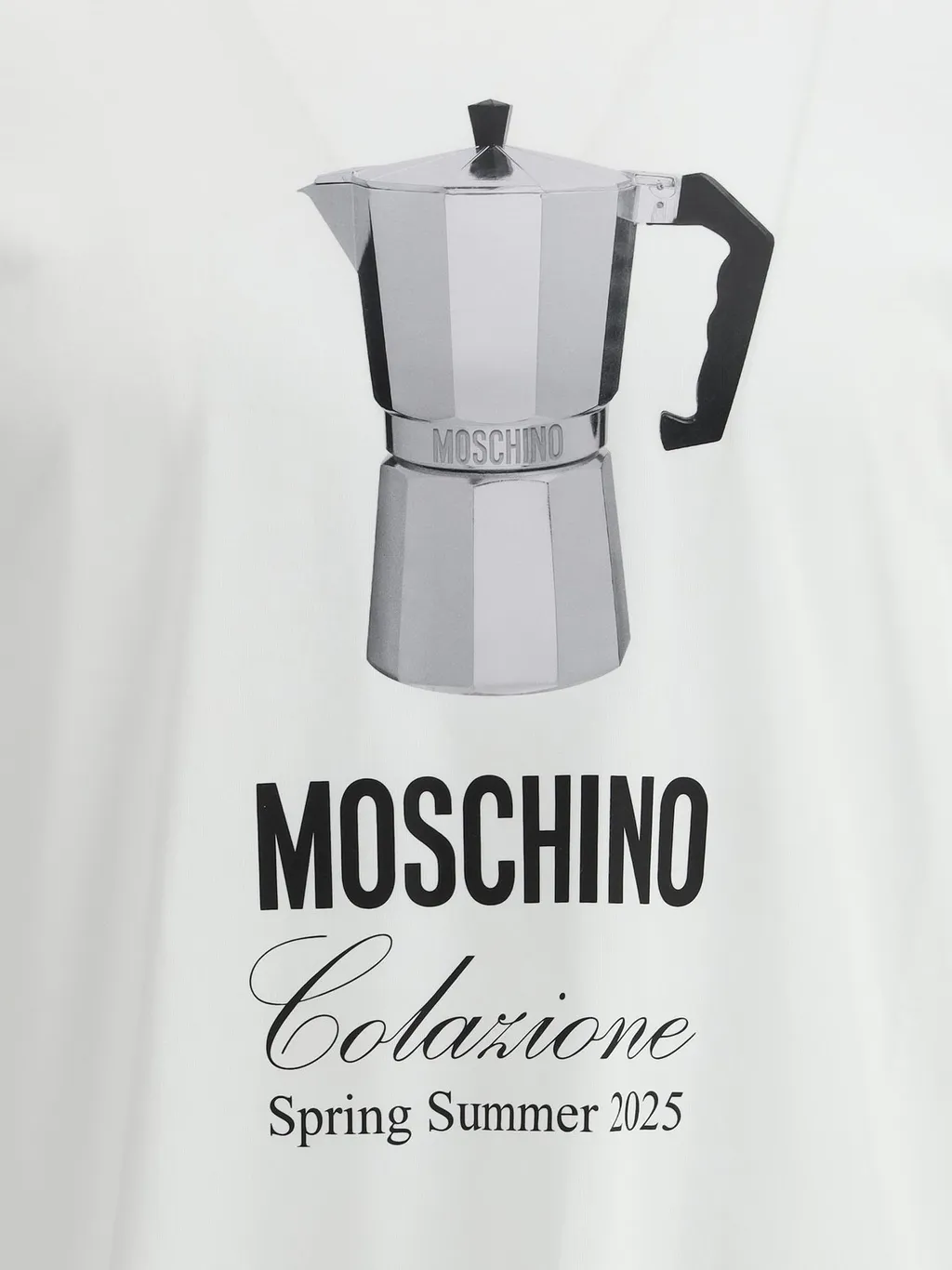 Moschino Graphic Printed Crewneck T-Shirt