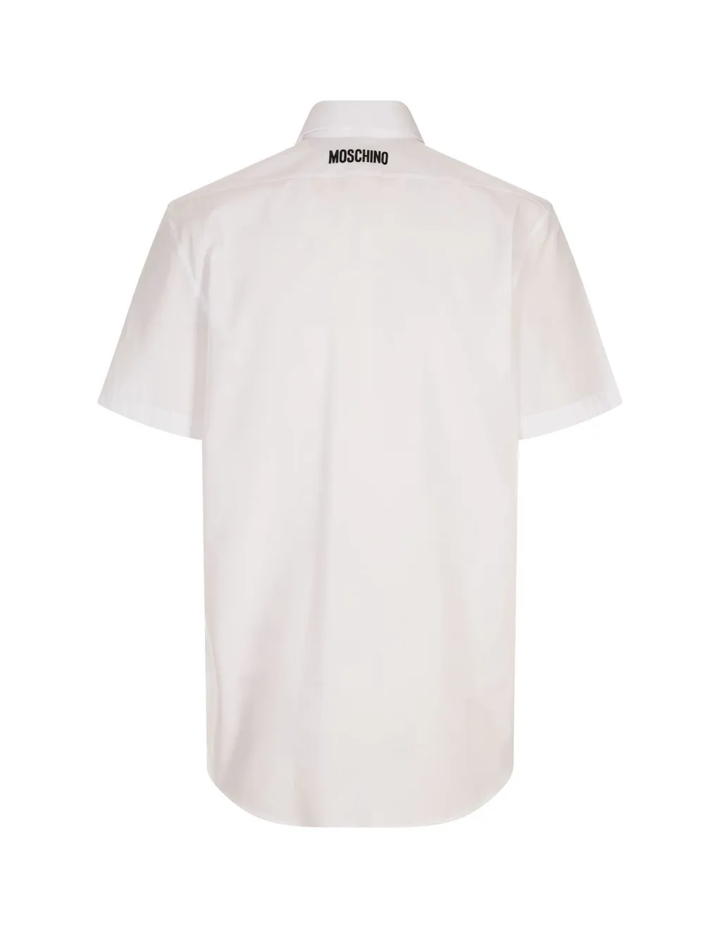 Moschino Goose Embroidered Buttoned Shirt
