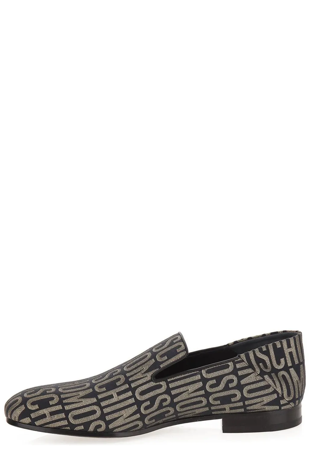 Moschino Allover Logo Printed Loafers