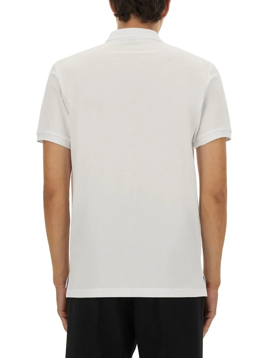 Moschino Logo Detailed Polo Shirt
