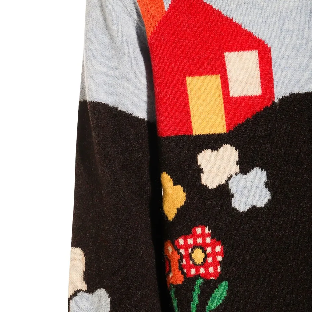 Moschino Long Sleeve Crewneck Jumper