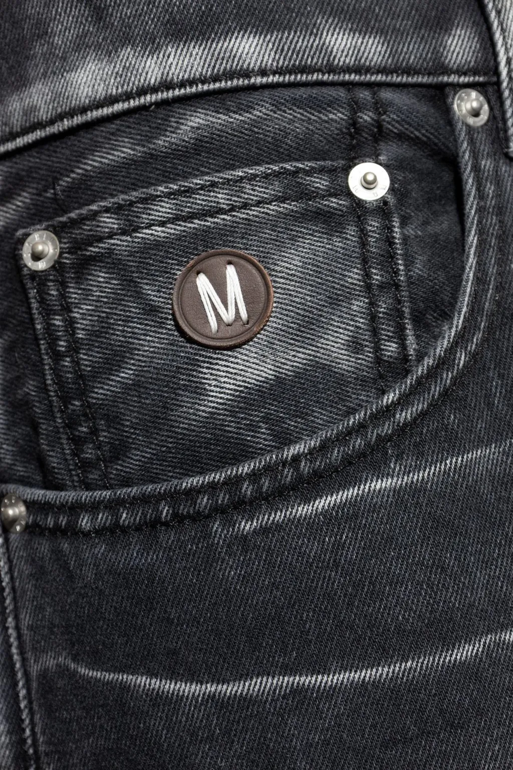 Moschino Faded Straight Leg Jeans