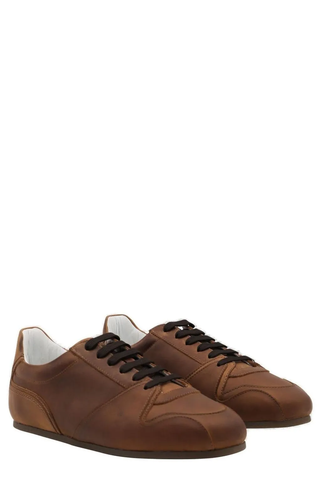 Moschino Logo Embossed Sneakers