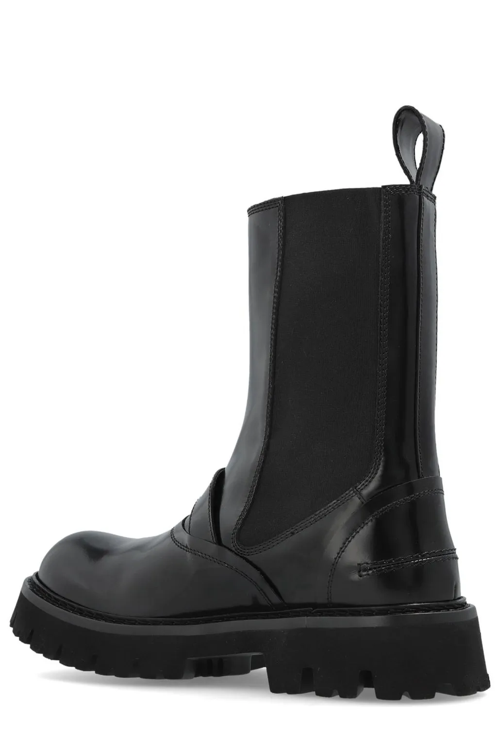 Moschino Panelled Ankle Boots