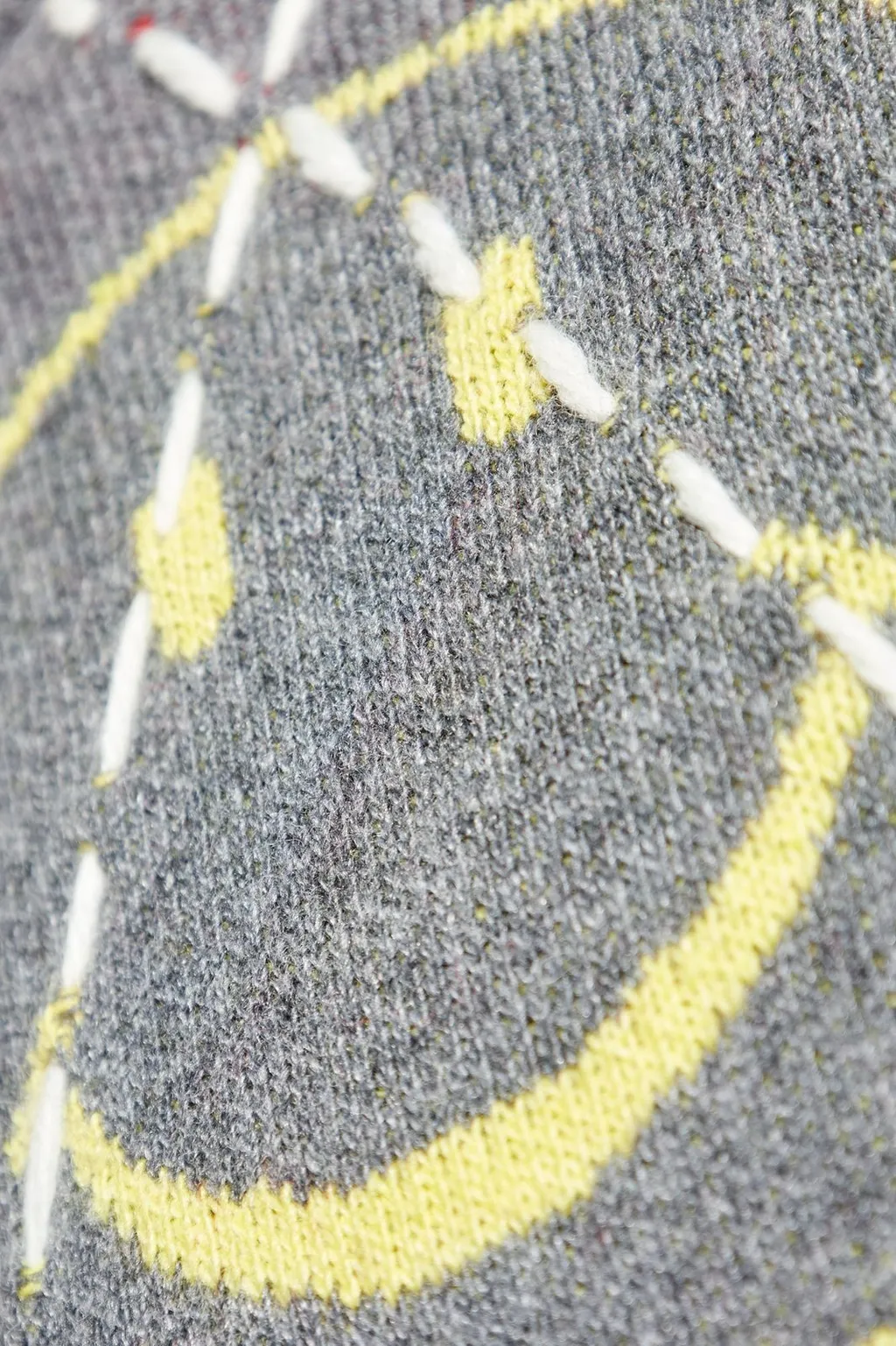 Moschino Smiley Patterned Knitted Jumper