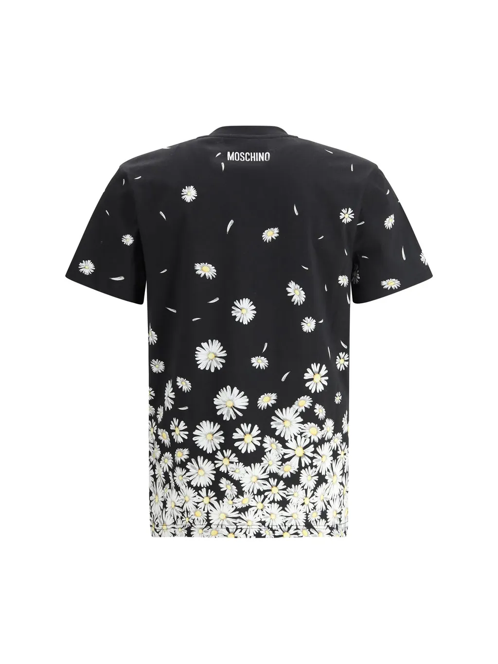 Moschino Floral Printed Crewneck T-Shirt