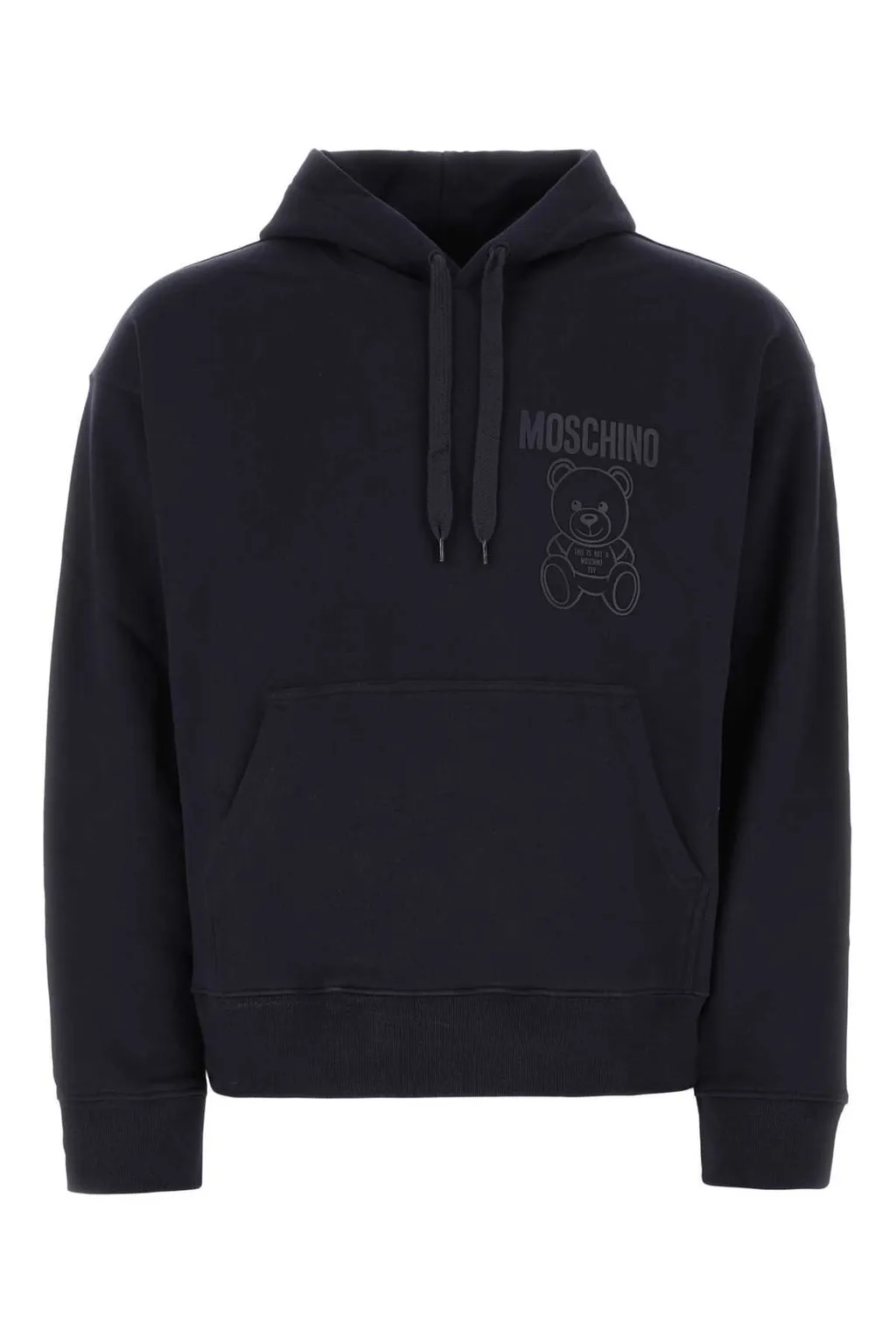 Moschino Long-Sleeved Drawstring Hoodie