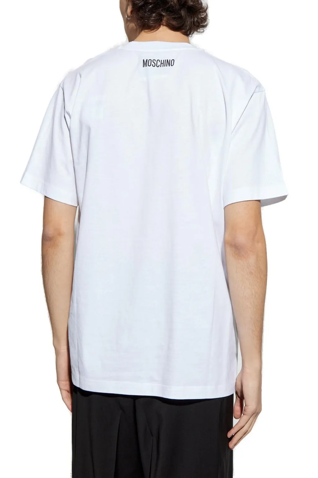 Moschino Photo Printed Jersey T-Shirt