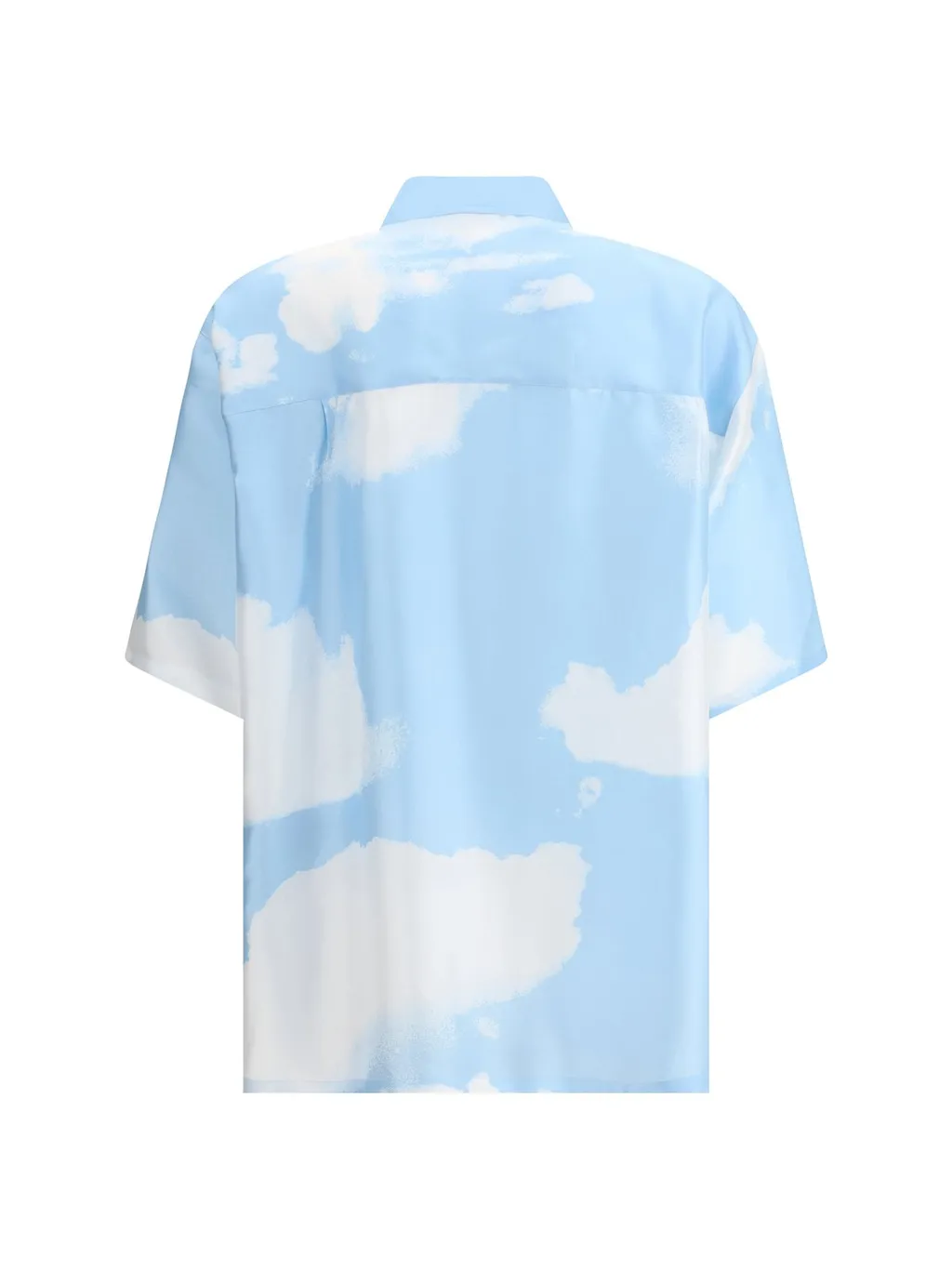 Moschino Cloud Printed Short-Sleeved Shirt