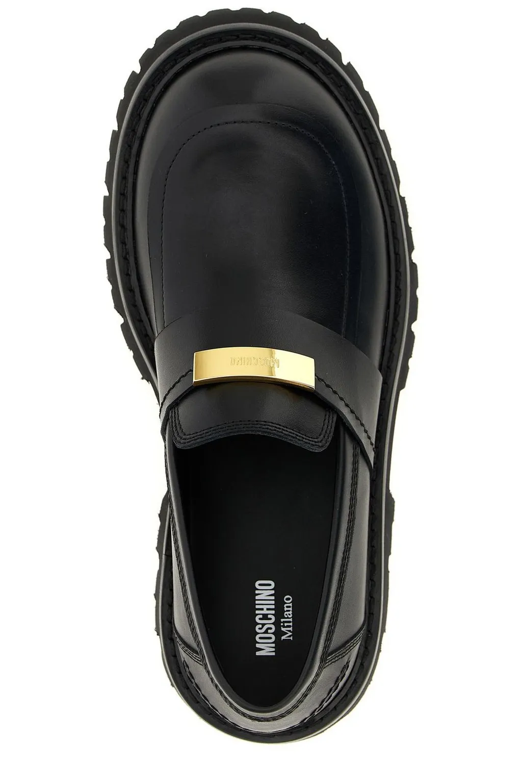 Moschino Brick Loafers