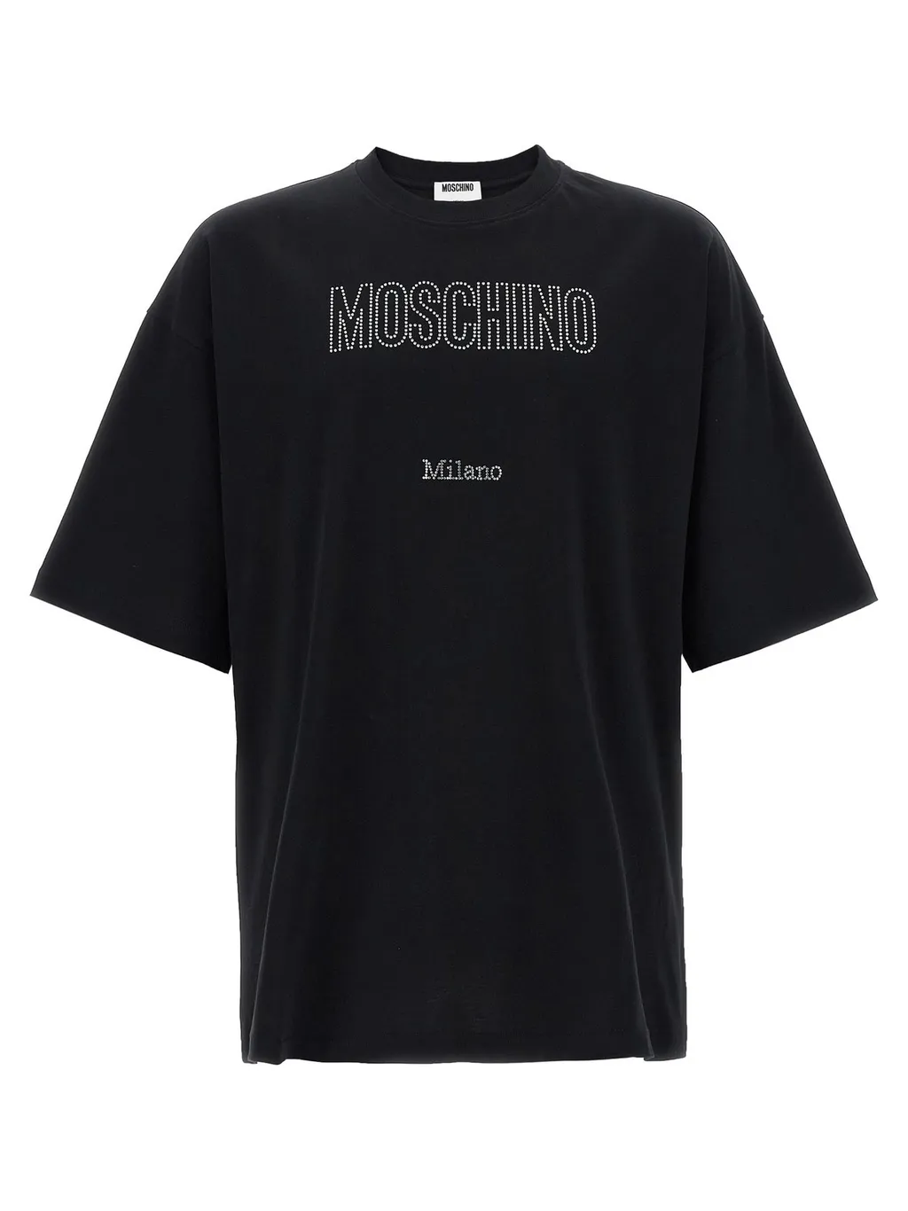 Moschino Logo Embellished Crewneck T-Shirt