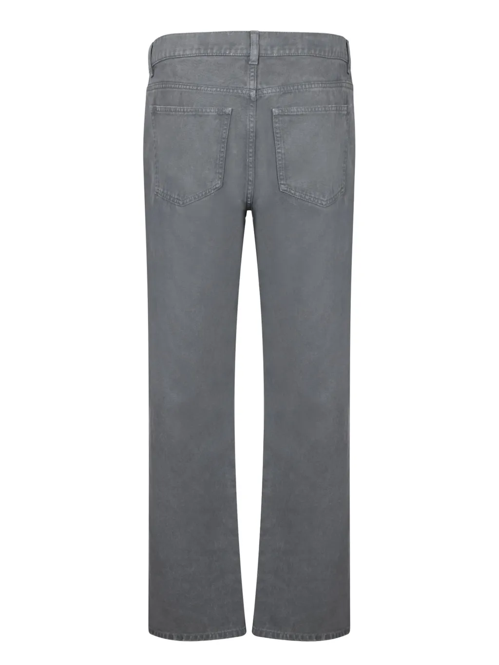 Moschino Logo Patch Straight-Leg Jeans