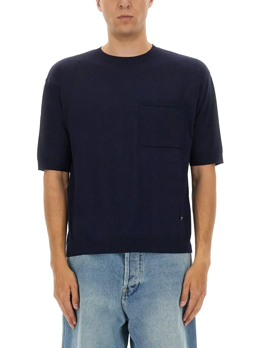 Moschino Short-Sleeved Knitted Jumper
