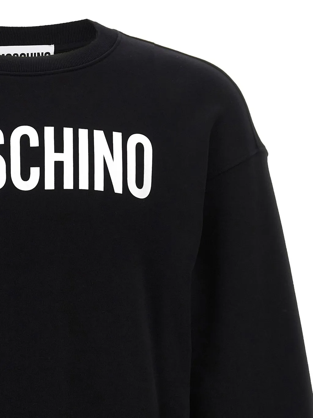 Moschino Logo-Printed Crewneck Sweatshirt