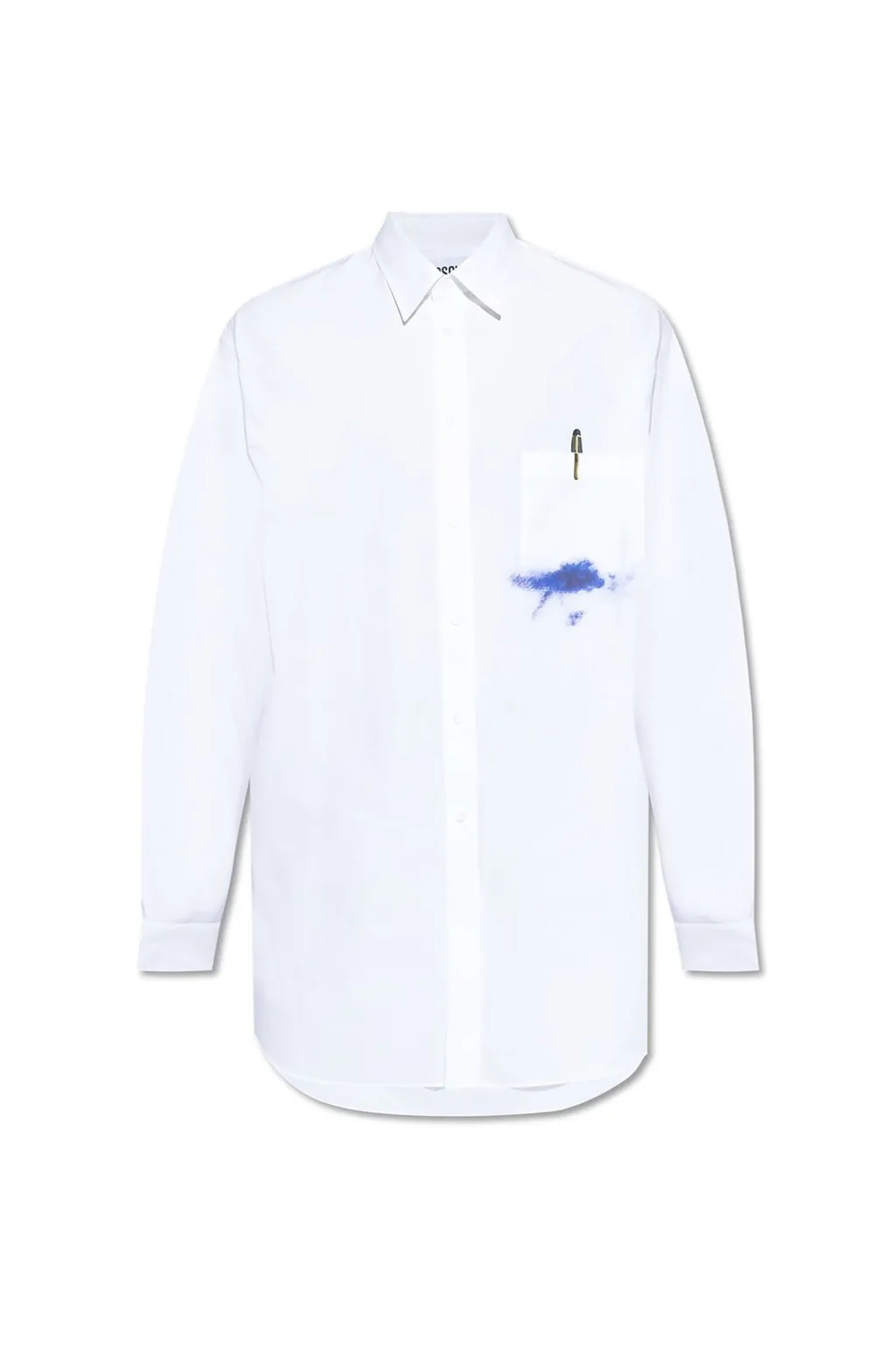 Moschino Patch Pocket Long-Sleeved Shirt
