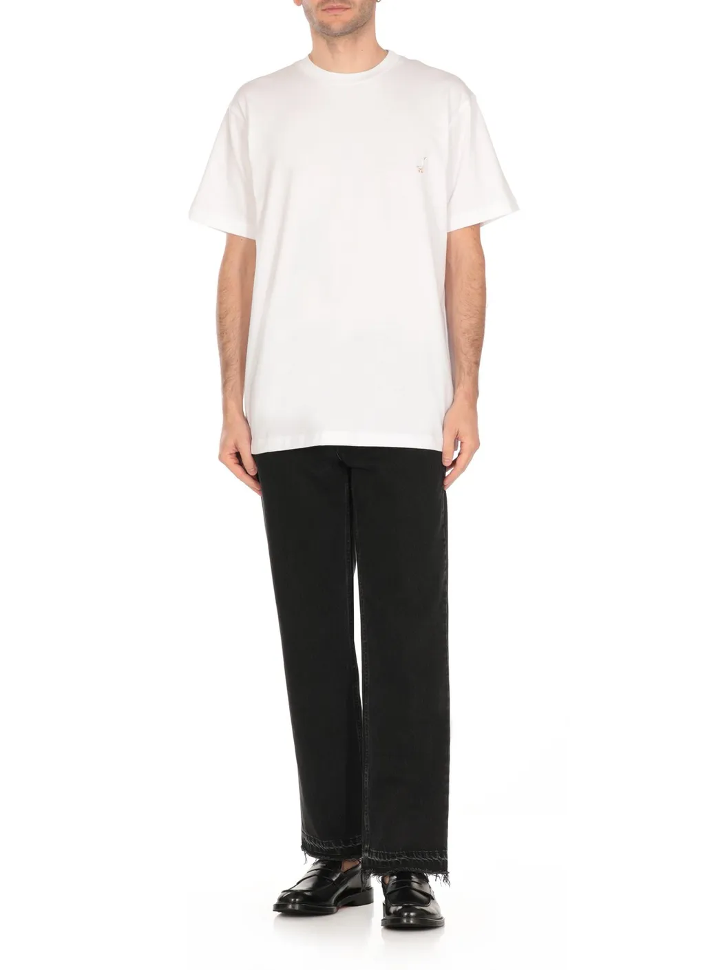 Moschino Duck Embroidered Jersey T-Shirt