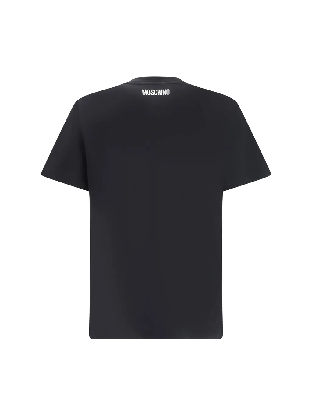 Moschino Duck-Embroidered Crewneck T-Shirt