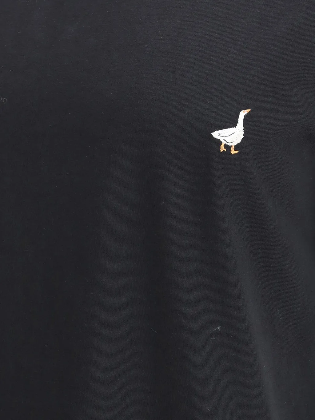 Moschino Duck-Embroidered Crewneck T-Shirt
