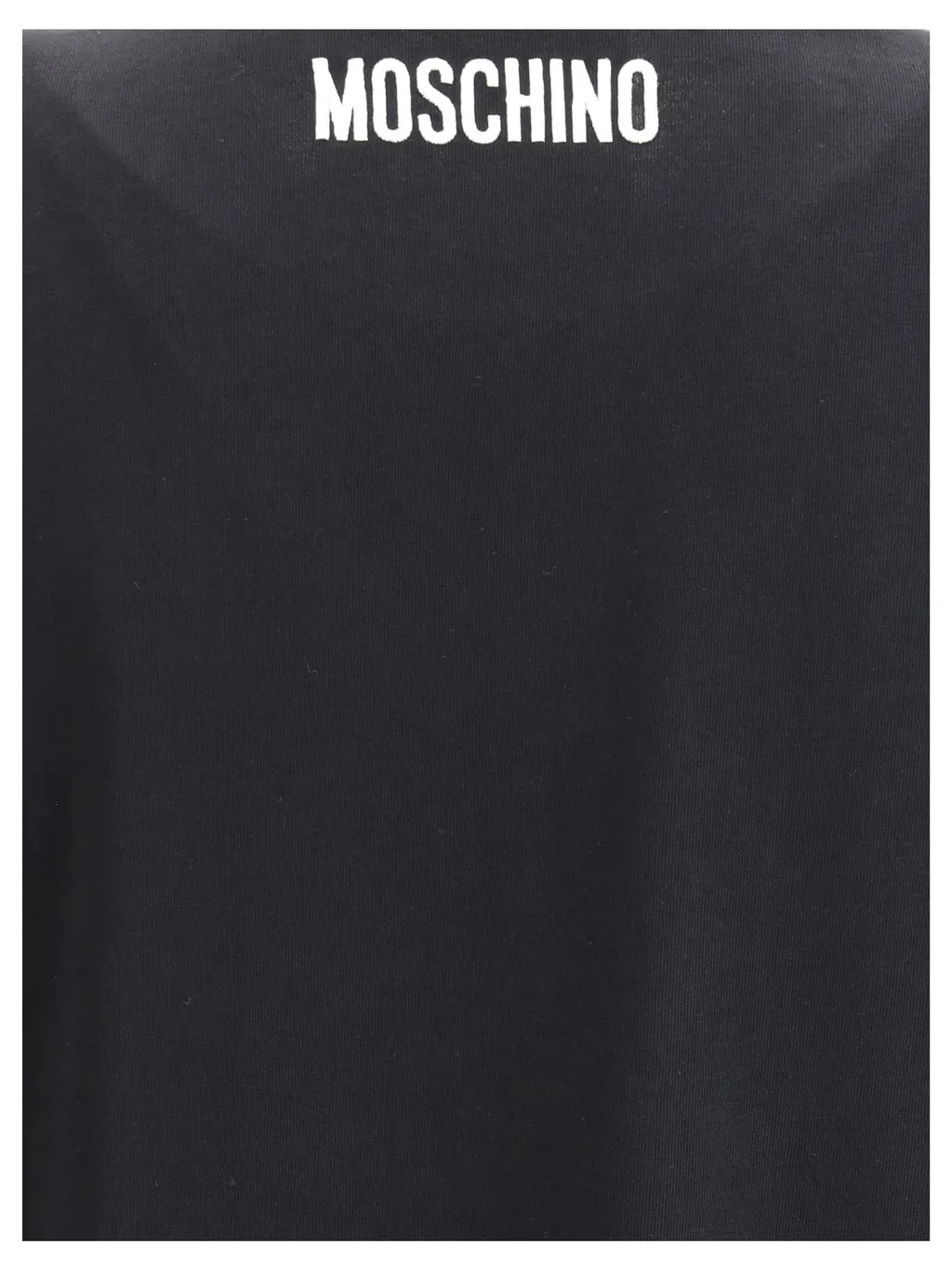 Moschino Duck-Embroidered Crewneck T-Shirt