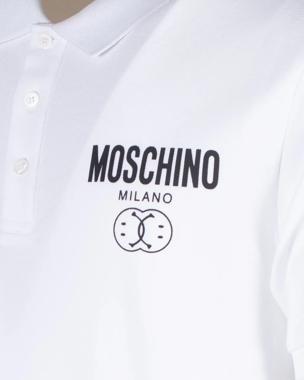 Moschino Milano Logo Polo Shirt