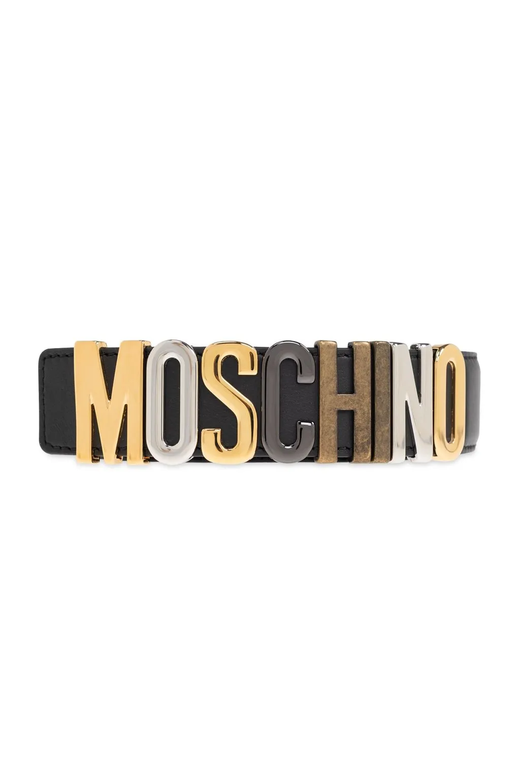 Moschino Logo Lettering Belt