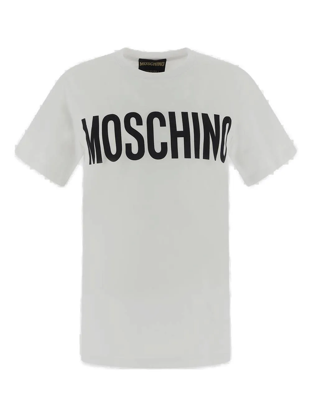 Moschino Logo Printed Crewneck T-Shirt