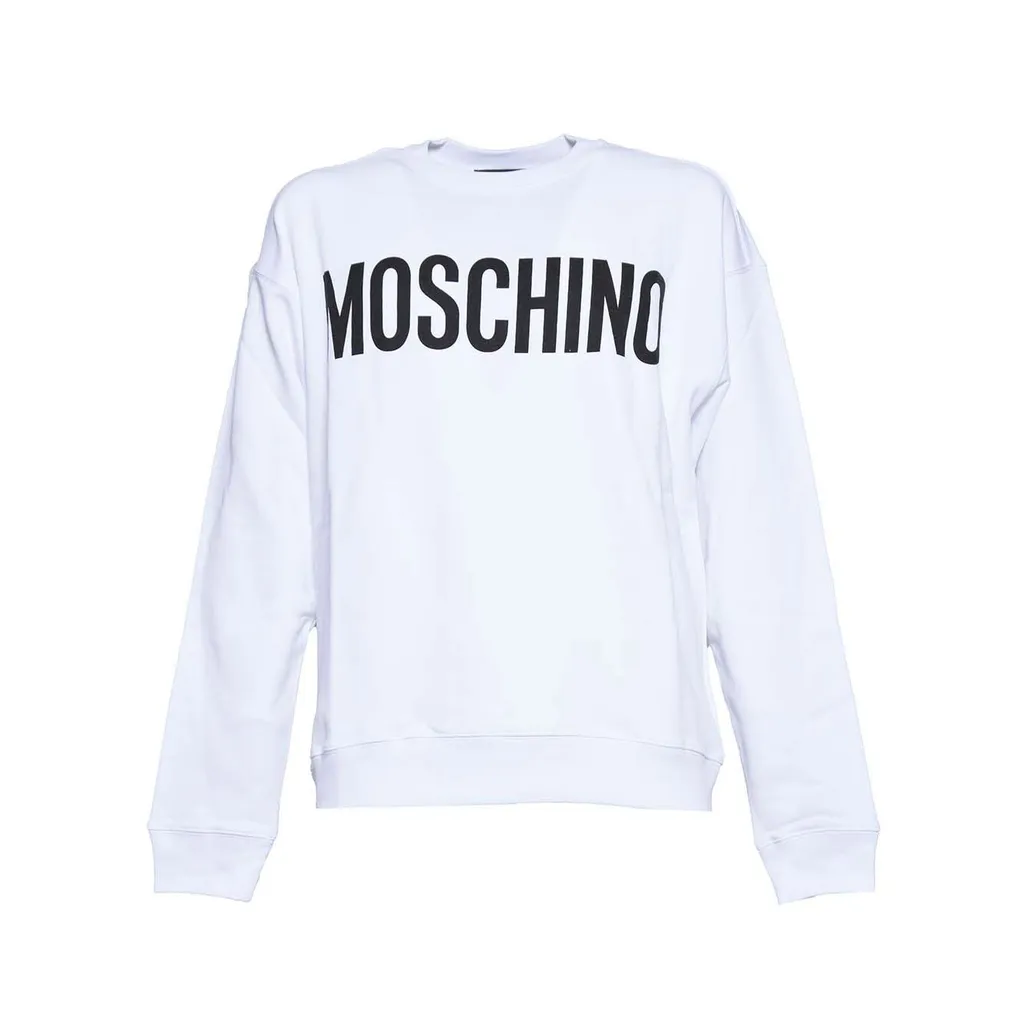Moschino Logo Printed Crewneck Sweatshirt