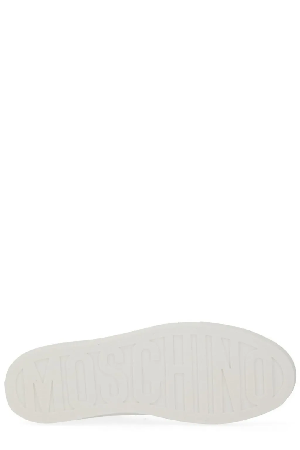Moschino Round Toe Low-Top Sneakers