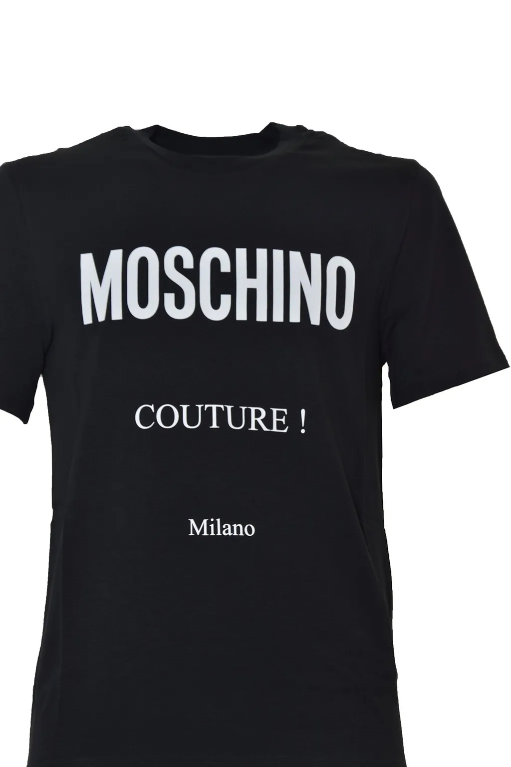 Moschino Logo Printed Crewneck T-Shirt