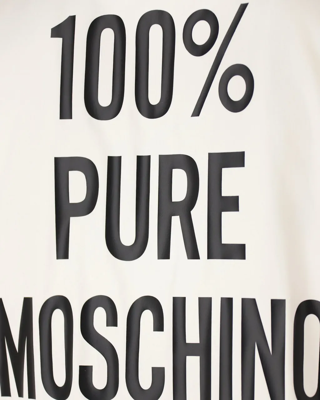 Moschino Slogan-Printed Long Sleeved Shirt
