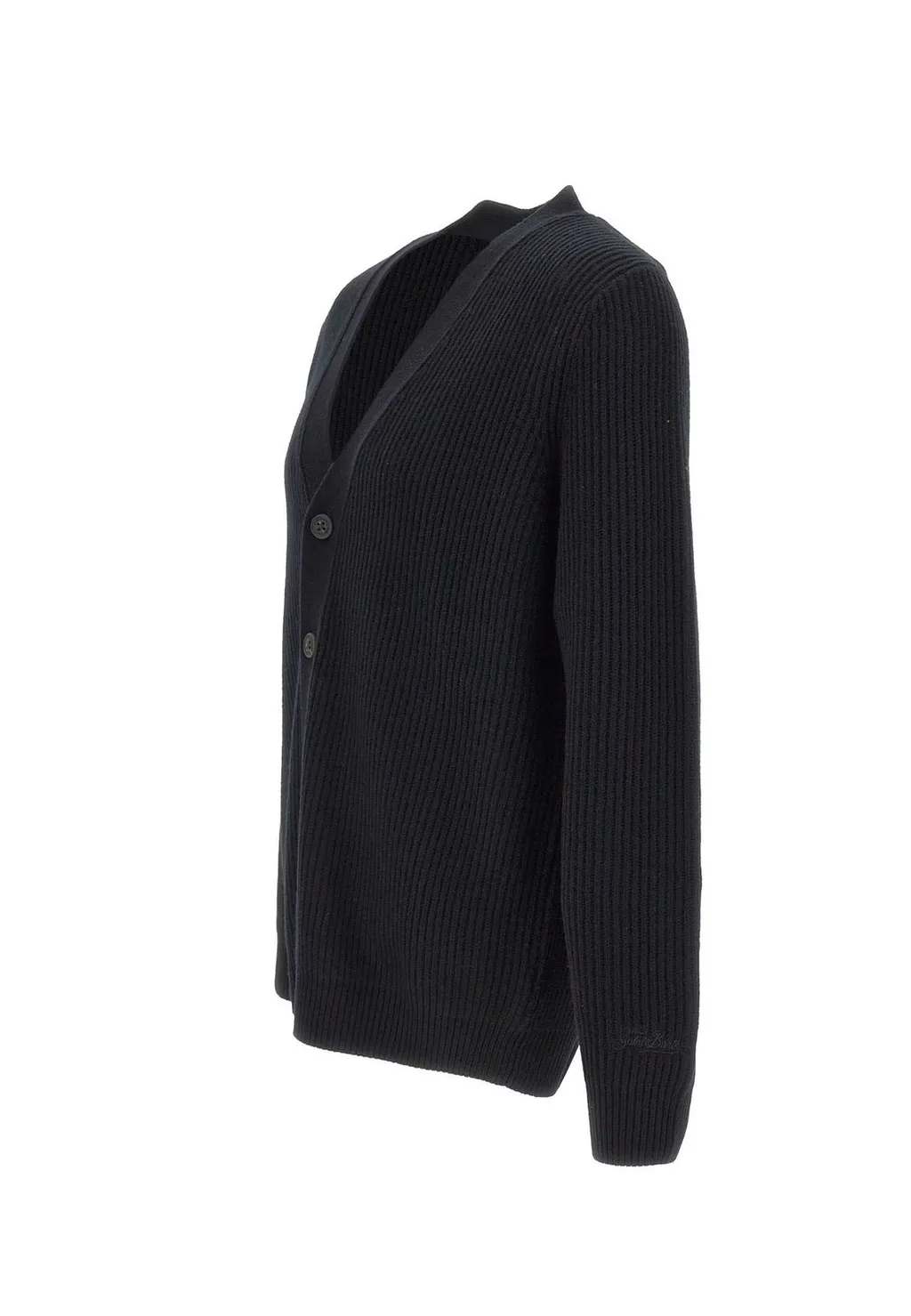 Mc2 Saint Barth Herrison Ribbed Cardigan