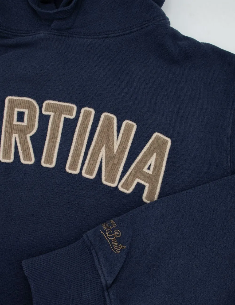Mc2 Saint Barth Logo Hooded Sweatshirt