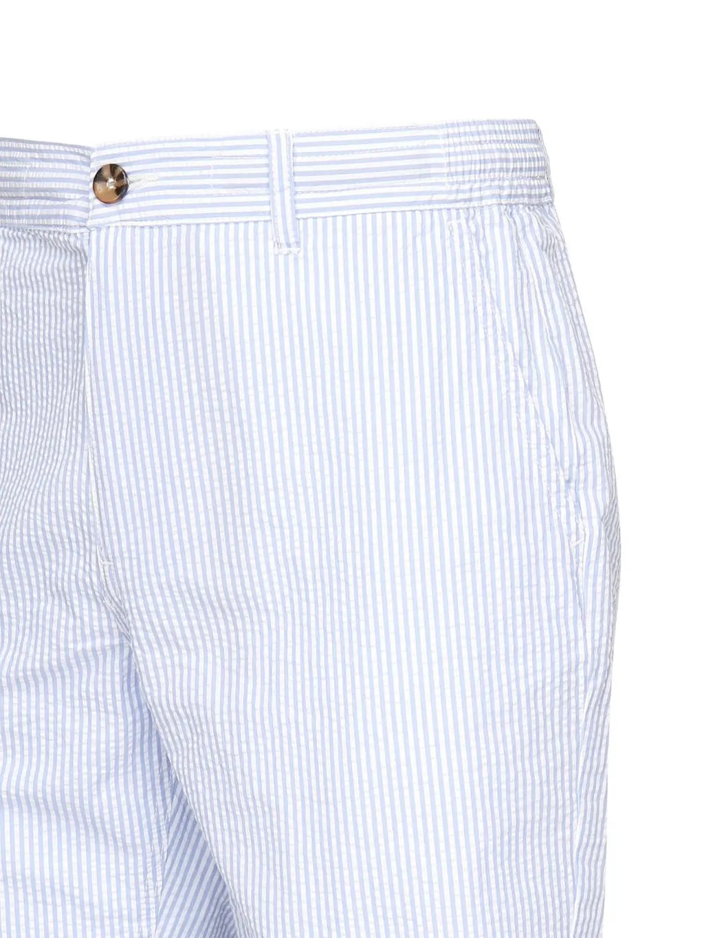 Mc2 Saint Barth Striped Drawstring Shorts