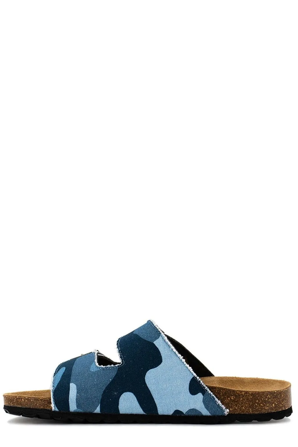 Mc2 Saint Barth Distressed Denim Sandals