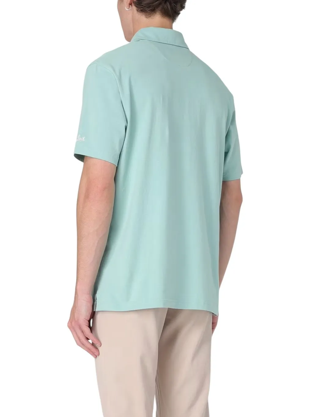 Mc2 Saint Barth Brighton Logo Embroidered Polo Shirt