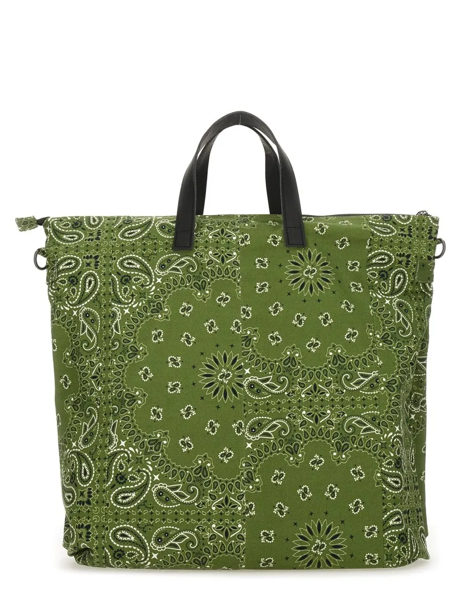Mc2 Saint Barth Bandana Print Tote
