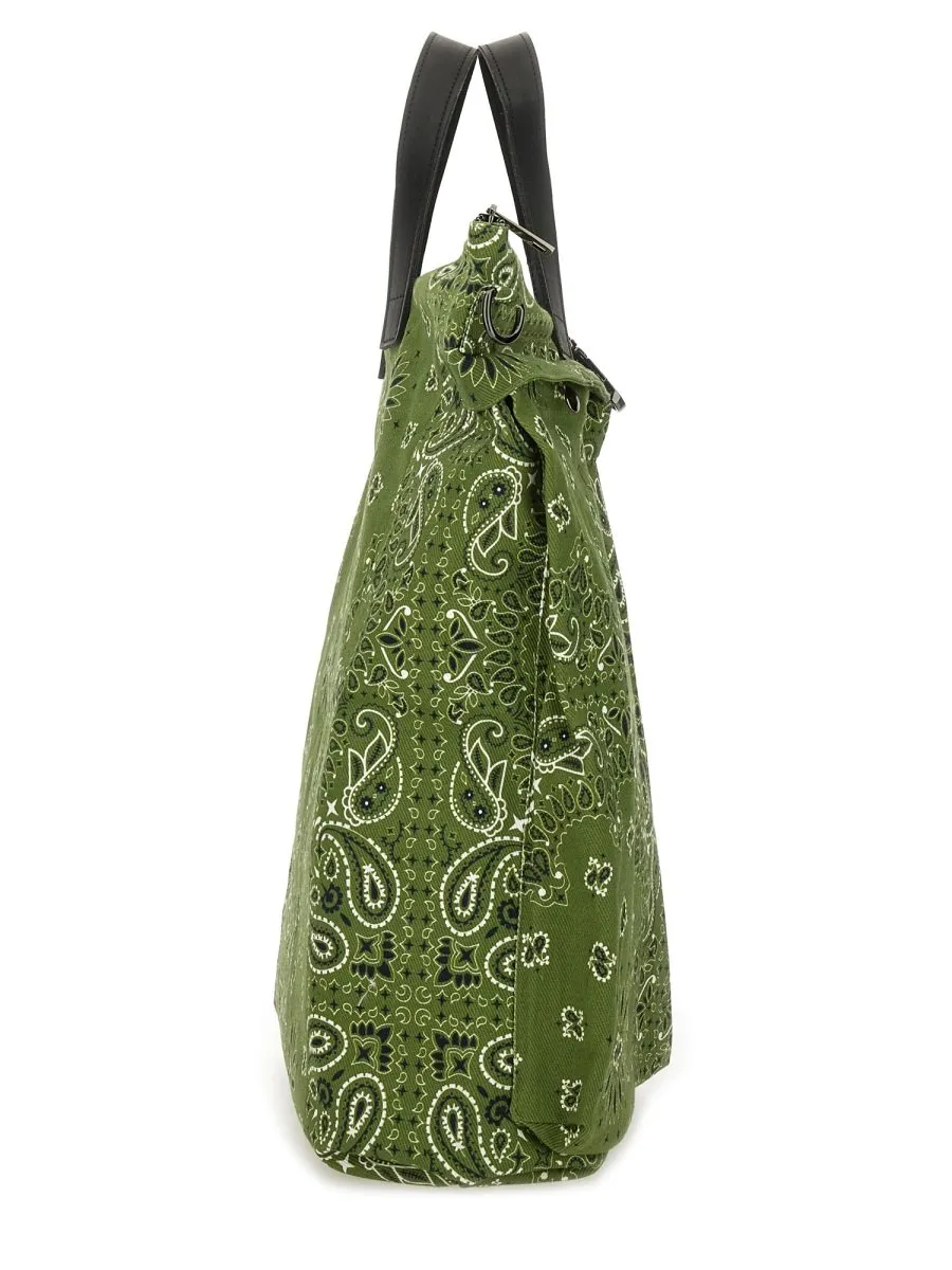 Mc2 Saint Barth Bandana Print Tote