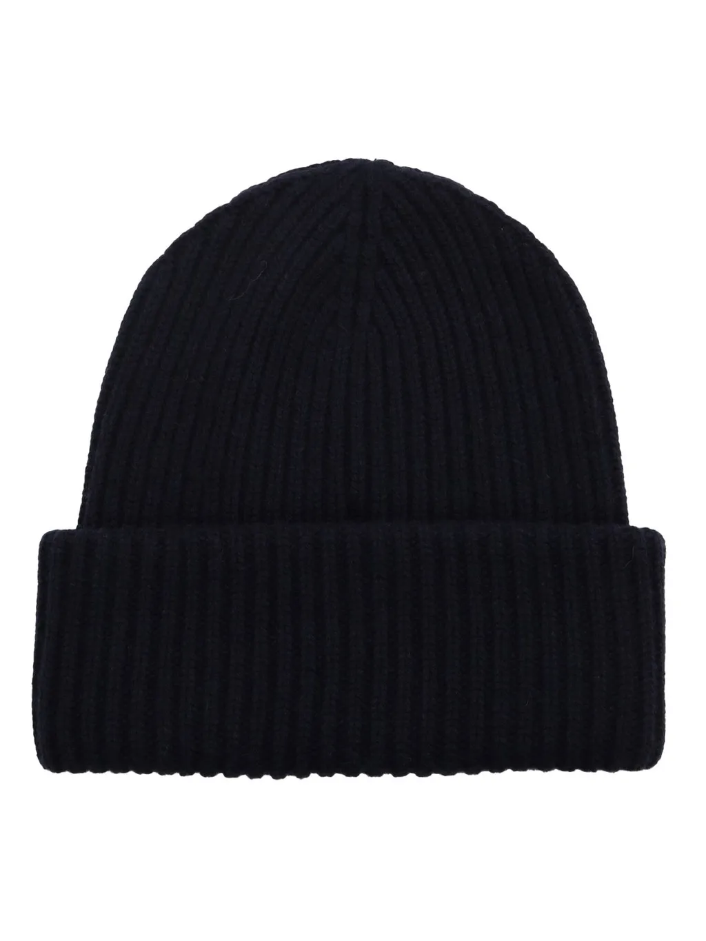 Mc2 Saint Barth Berry Logo Patch Knitted Beanie