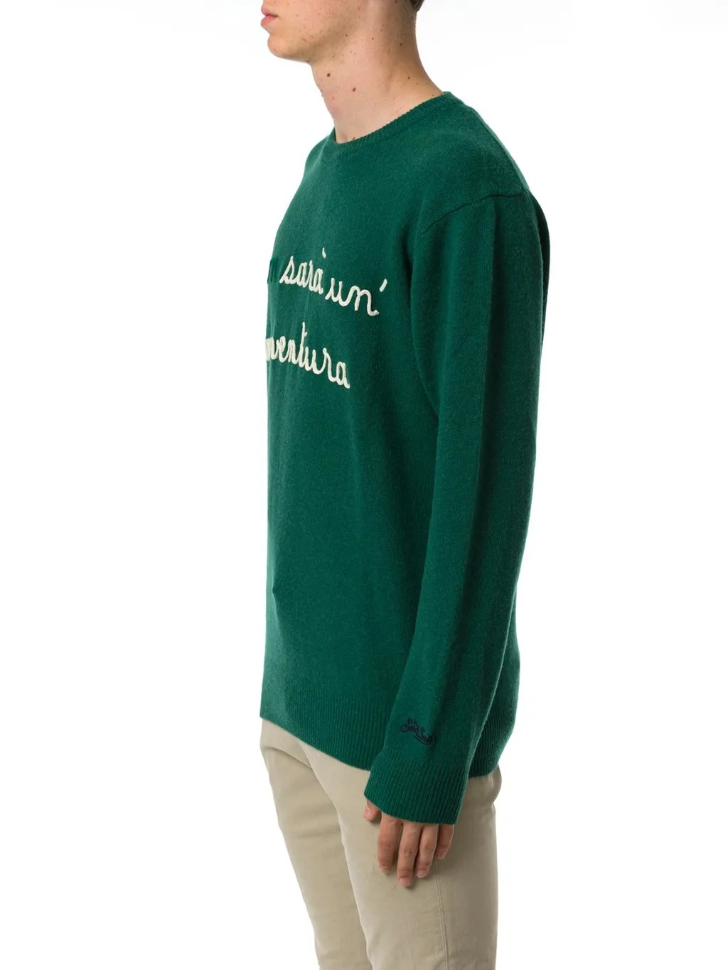 Mc2 Saint Barth Heron Knitted Crewneck Jumper