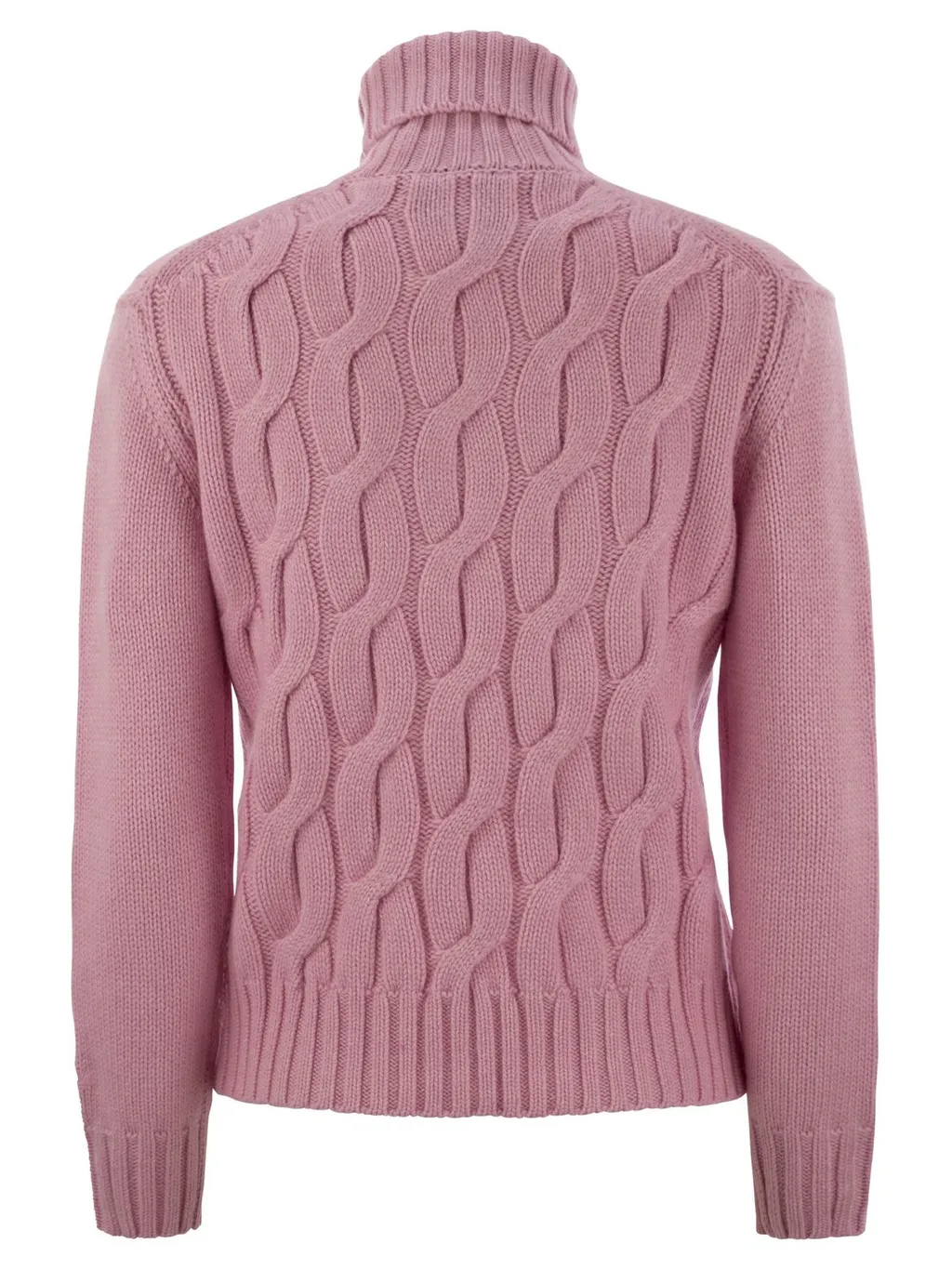 Mc2 Saint Barth Giverny Cable-Knit Turtleneck Jumper