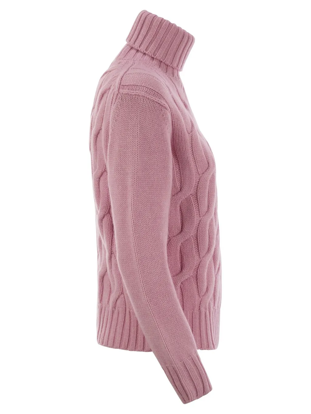 Mc2 Saint Barth Giverny Cable-Knit Turtleneck Jumper