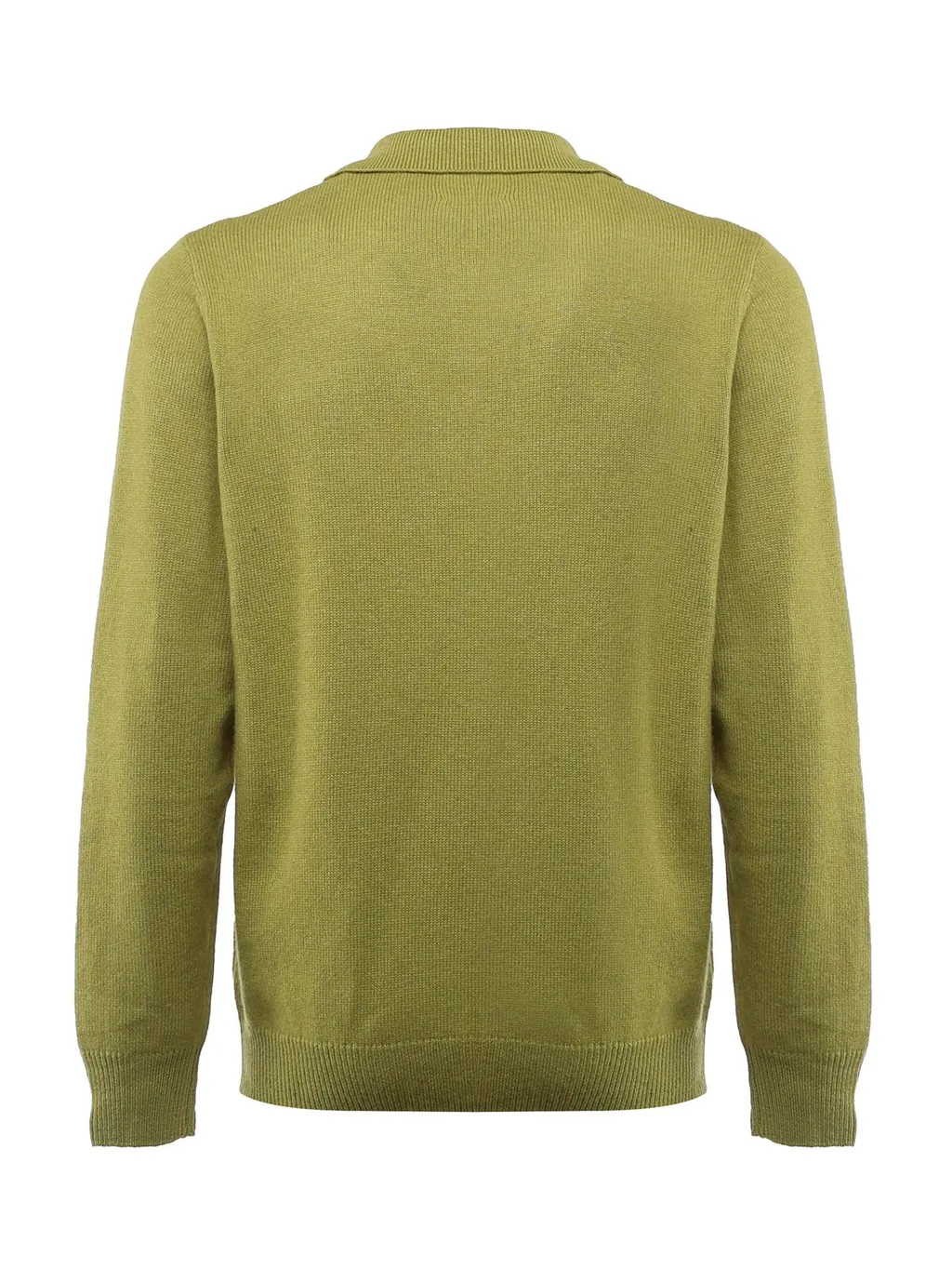 Mc2 Saint Barth Convent Long-Sleeved Knitted Polo Shirt