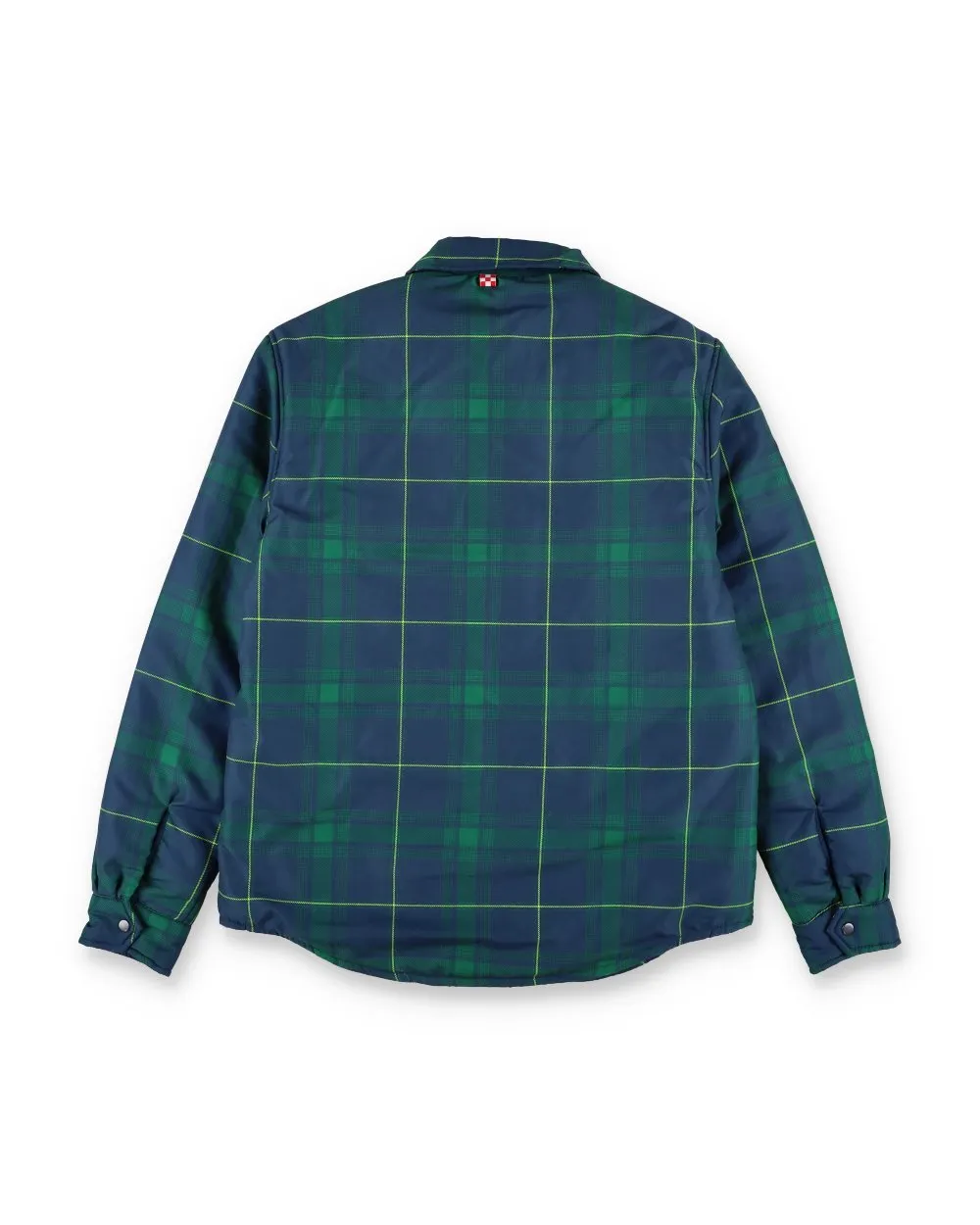 Mc2 Saint Barth Logo Embroidered Checked Shirt