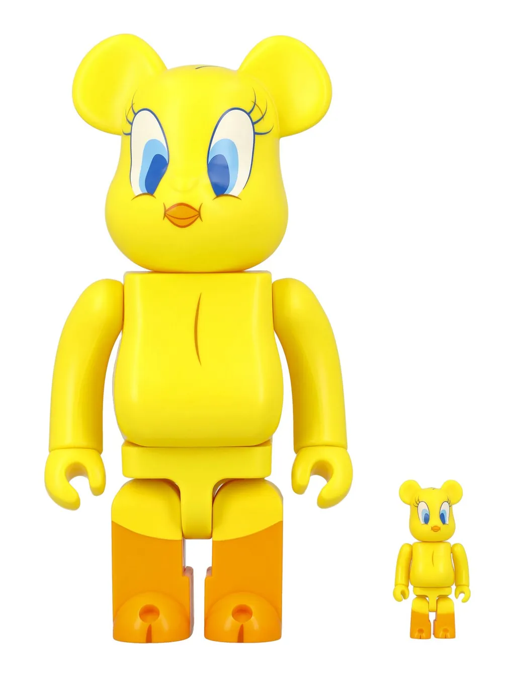 Medicom Toy Be@Rbrick Tweety 100% And 400% Animal Toy