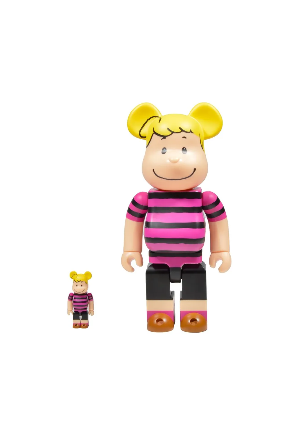 Medicom Toy Schroeder Peanuts Printed 100% + 400% Be@Rbrick Figure Set
