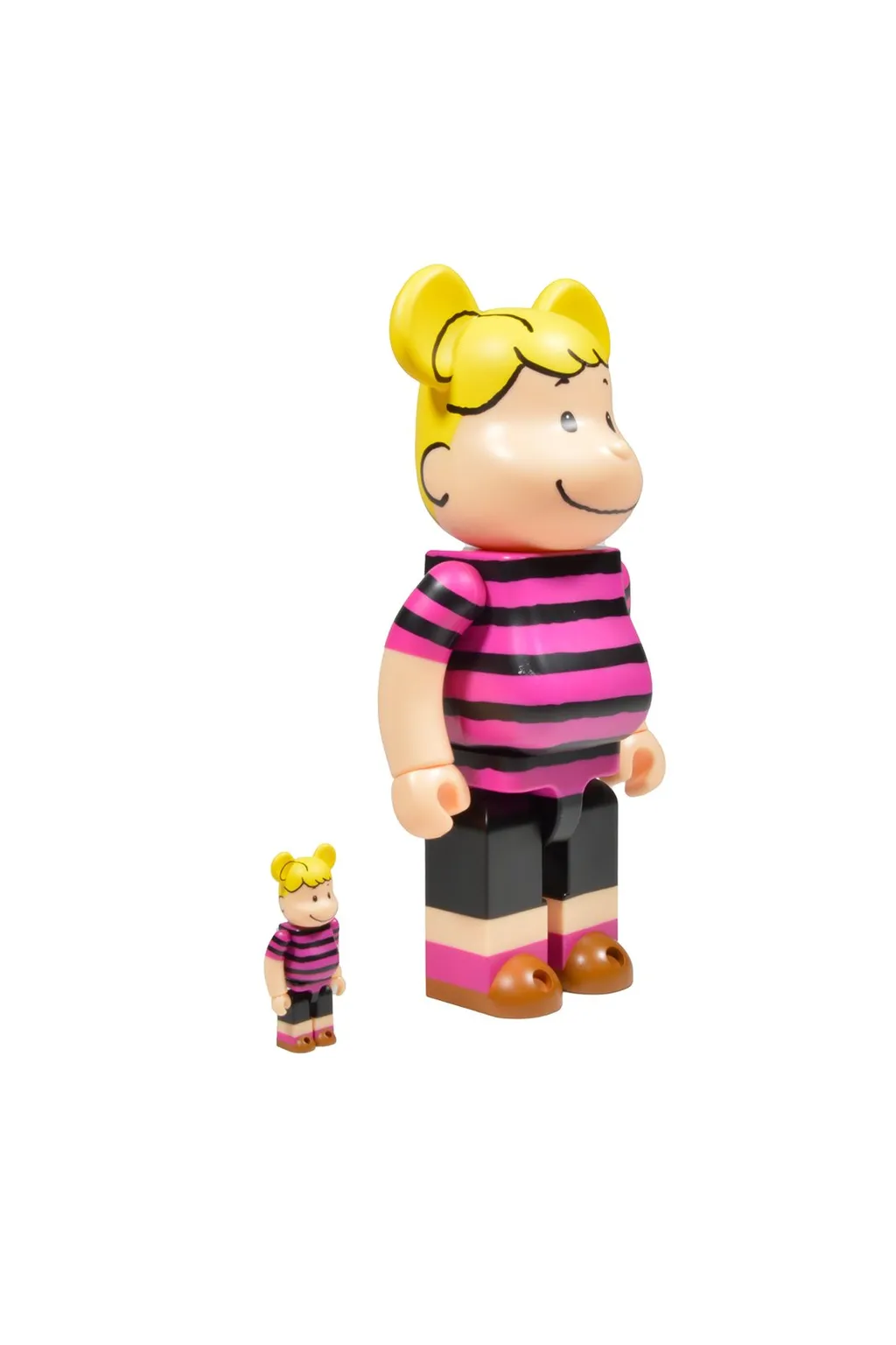 Medicom Toy Schroeder Peanuts Printed 100% + 400% Be@Rbrick Figure Set