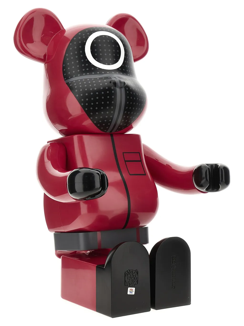 Medicom Toy Bearbrick Squid Game Two-Toned Collectible Statue
