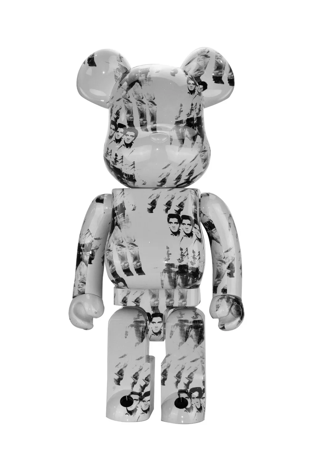 Medicom Toy X Be@Rbrick Andy Warhol Elvis Presley Figure